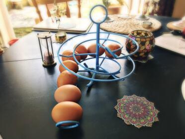 Brilliant egg skeltet - absolutely love this design and colour!