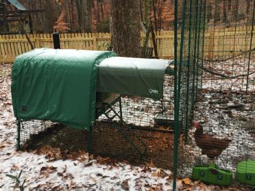 Unsere thermojacke kam nur wenige stunden vor dem ersten Snow in raleigh, nc an - Goodness!!!