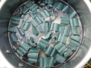 Noch einfacher zu verwenden, wenn sie im wasser erwärmt werden