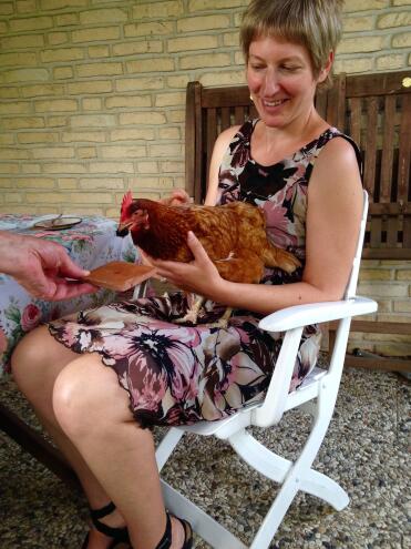 Annabelle mit Brombeere
