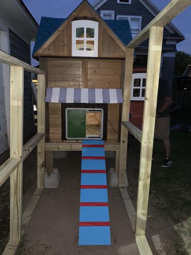Omlet Chicken door installed. 
