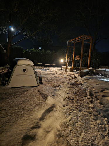 Eglu Go dans le dnow !