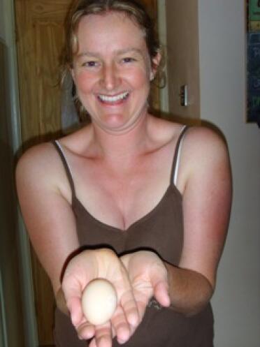 Our first egg!
