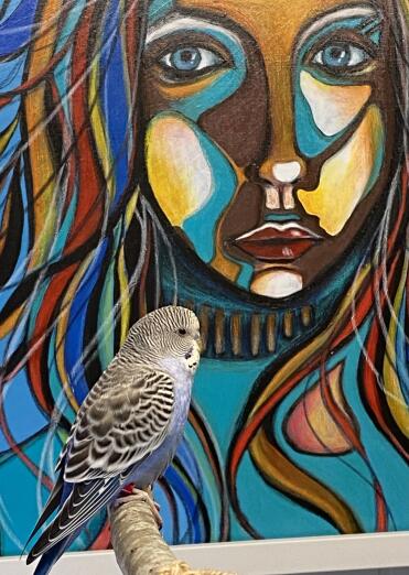 Art lover undulate