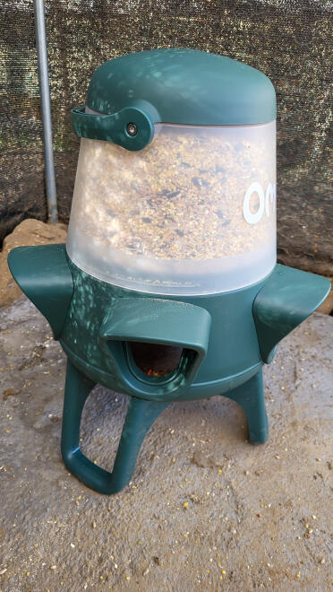 La mangeoire est formidable 