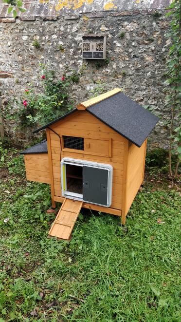 Very easy to mount on your coop