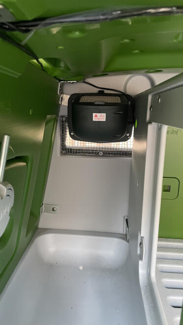 Eftermontering af ventilator i Eglu Cube