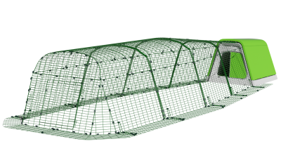 Eglu Go Meerschweinchenstall mit 4m Auslauf - Grün