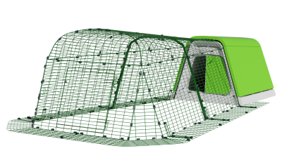 Eglu Go Meerschweinchenstall mit 2m Auslauf - Grün