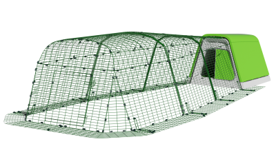 Eglu Go Guinea Pig Hutch with 9ft Run Package - Leaf Green