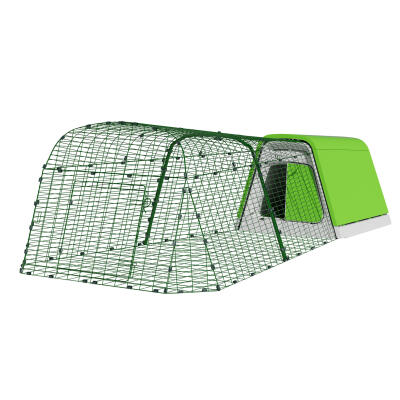 Eglu Go Kaninchenstall mit 2m Auslauf - Grün