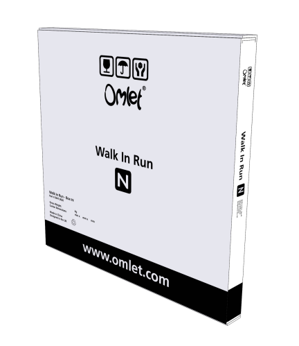 Walk in chicken run - pack n