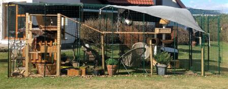 Oasis of well-being for apartment tigers with appropriate size (here 3 elements wide x 2 el. high x 6 el. long)