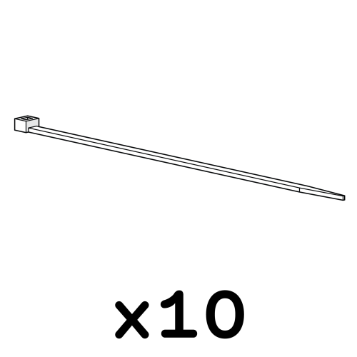 Colliers de serrage - paquet de 10
