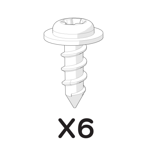 6 x 3,5x10 mm vite plastitie pozi (800.0566)