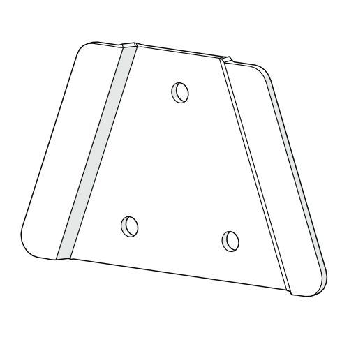 Autodoor cp mount plate (014.1135)