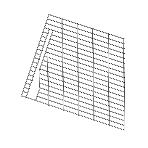 Eglu Go Up Run Panel Back