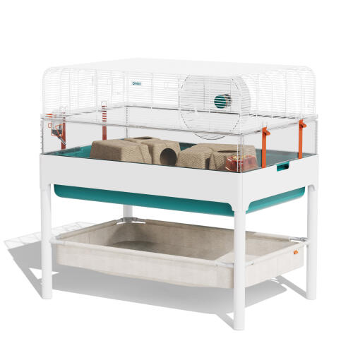 View of Hamster Habitat Accessories Omlet Hamster Tunnel Starter Kit - Chew ...