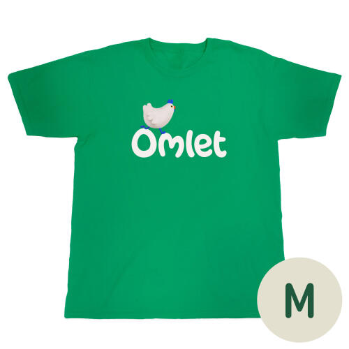 Omlet green t-shirt