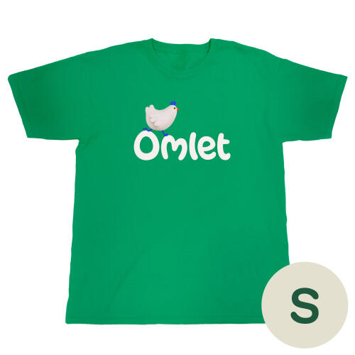 Omlet green t-shirt