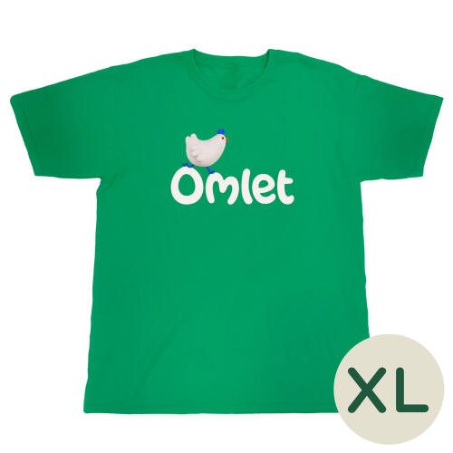 Omlet green t-shirt