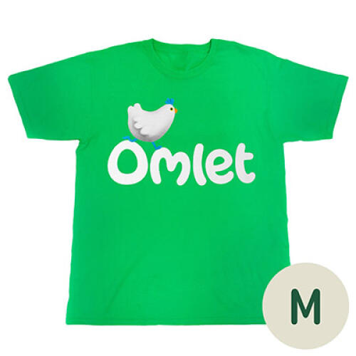 Omlet t-shirt green