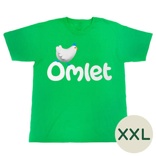 Omlet t-shirt green