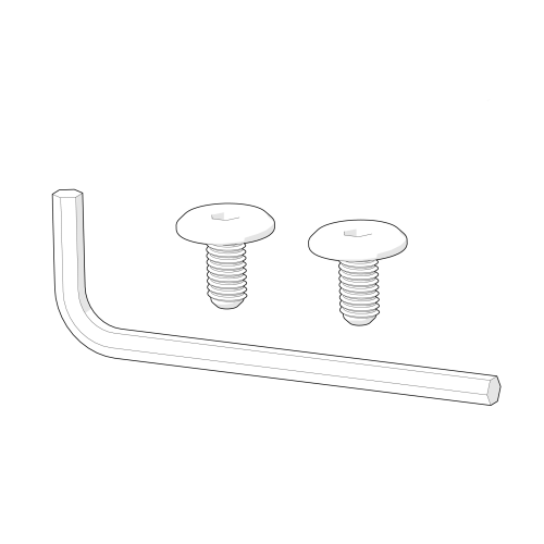 Smart chicken feeder 5kg leg fixings pack