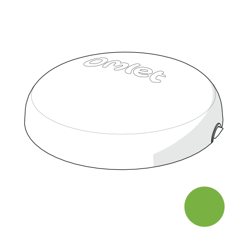 Smart Chicken Feeder 5kg Lid - Leaf Green