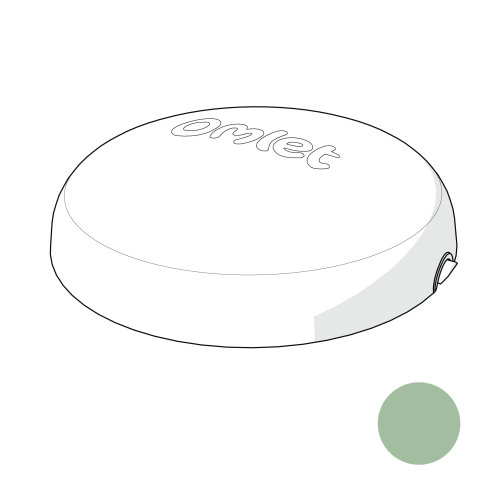 Smart Chicken Feeder 5kg Lid - Sage Green