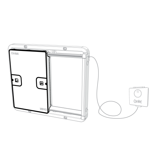 Autodoor ad door assembly (014.0027)