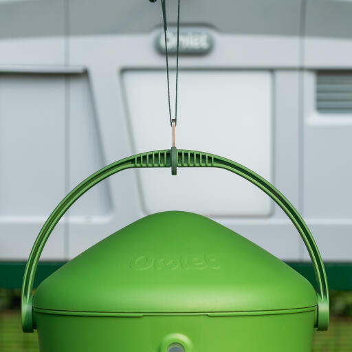 Drinker on hangar hook Eglu green