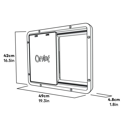 Autodoor assembly dimensions