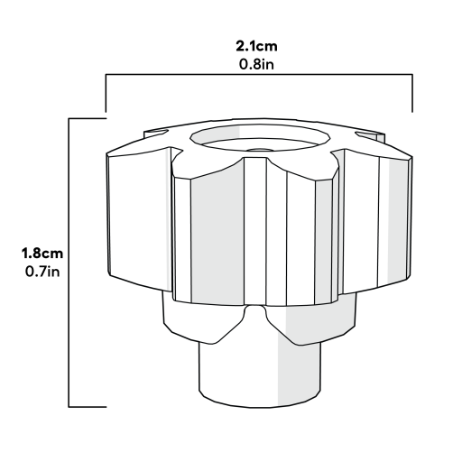 Autodoor metal gear dimensions