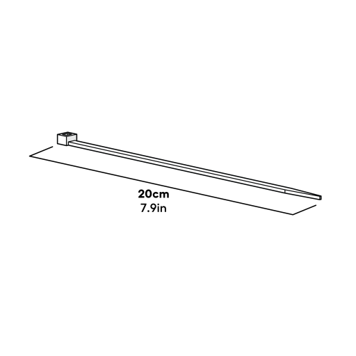 Colliers de serrage - paquet de 10 dimensions