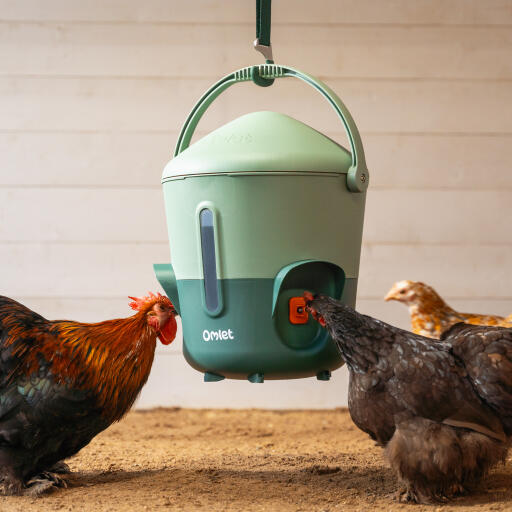 You can also hang your Omlet insulated waterer