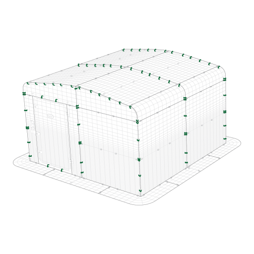 Mighty clip e on single height walk in run usa