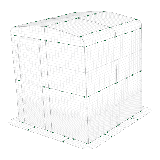 Mighty clips c on double height walk in run usa