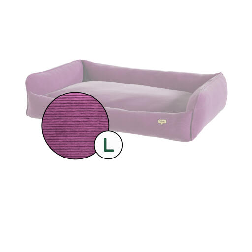 Omlet betræk til stor rede-hundeseng