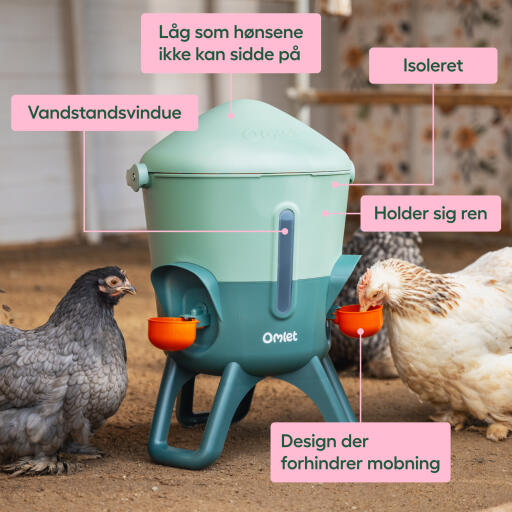 Omlet isolerede vandingsmaskiner - funktioner og fordele