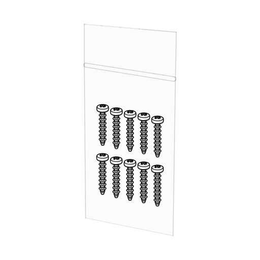 Self tapping hilo platite screw 3.5x20mm - pack of 10