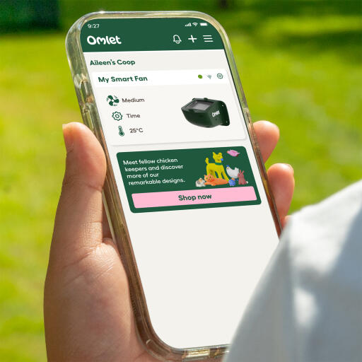 smart fan app interface