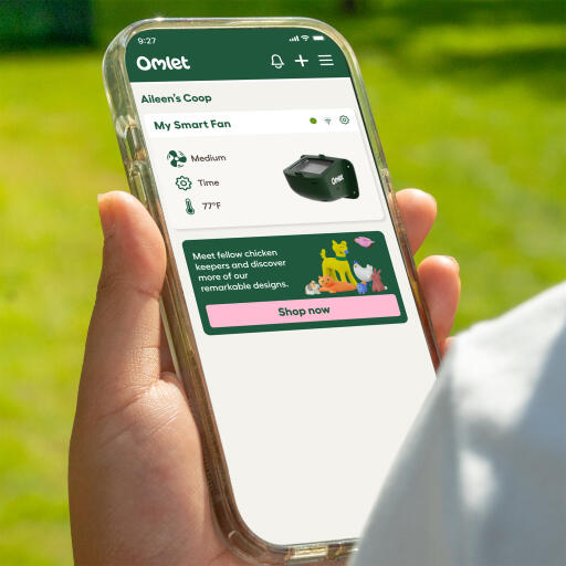 Smart fan app interface