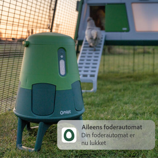 Modtag statusmeddelelser om smart feeder på din mobiltelefon