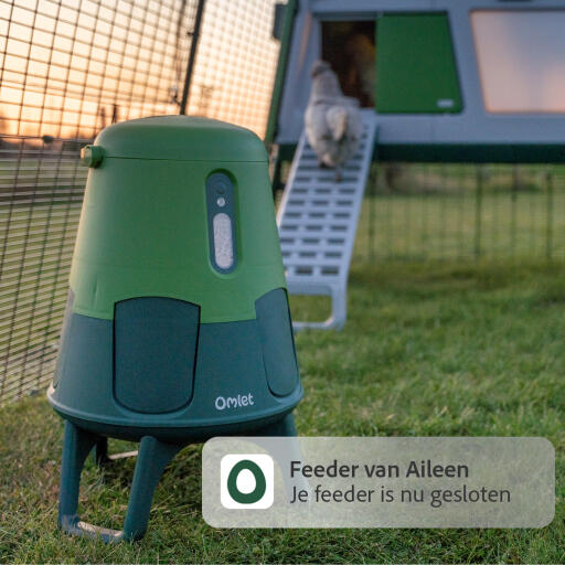 Ontvang statusmeldingen over smart feeder op je mobiele telefoon