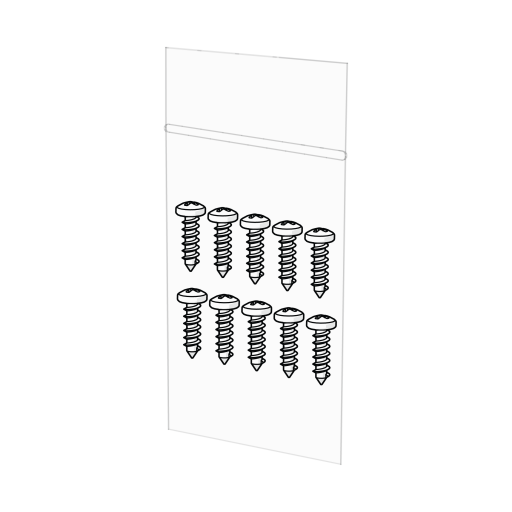 Wood screw 3.5x12mm pozi pan - pack of 10