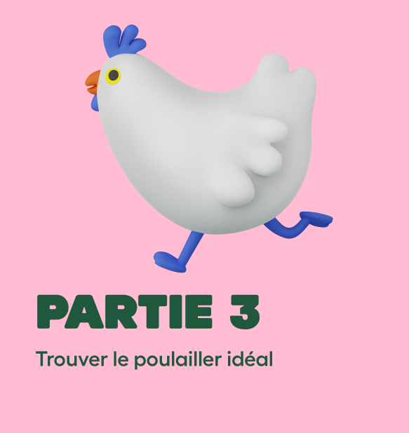L'élevage de poulets page d'atterrissage galerie carrousel partie 3
