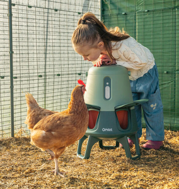 our smart no waste chicken feeder comes with a 2 year warranty