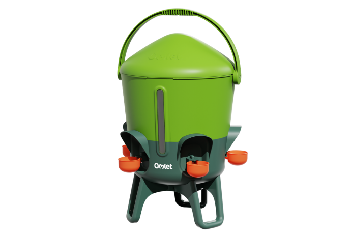 insulated stay clean chicken waterer