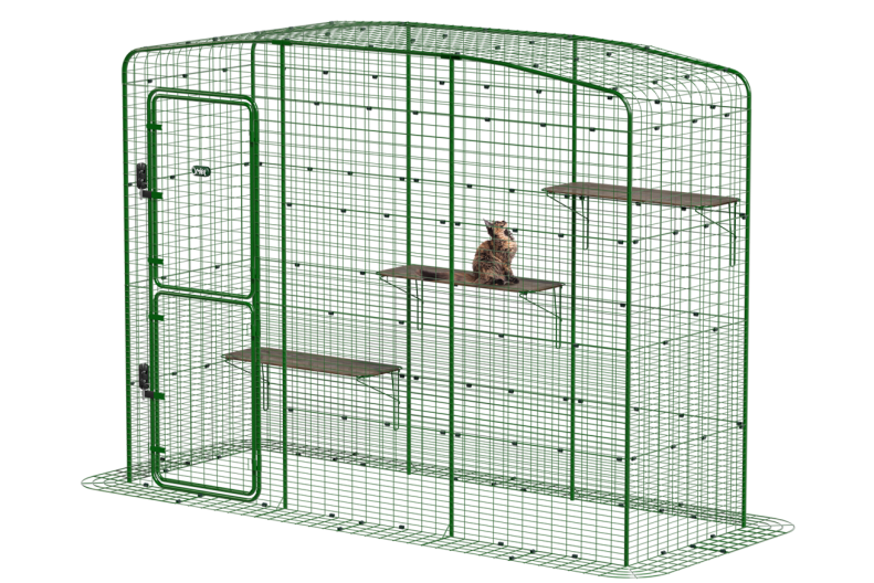 Enclos de balcon pour chats par Omlet
